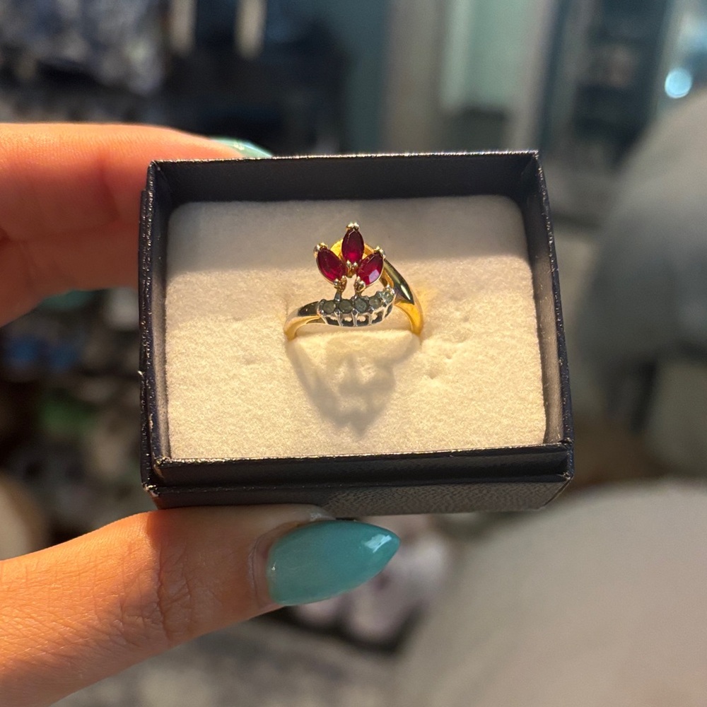 Gold filled Gemstone Ring